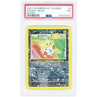 Togepi 2001 Pokemon Southern Islands Promo #4 PSA Authenticated 7 Card
