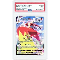 Blaziken VMAX 2022 Pokemon Silver Tempest Trainer Gallery Ultra Rare #TG15 PSA Authenticated 9 Card