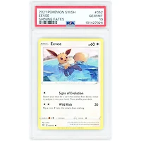 Eevee 2021 Pokemon Shining Fates Common #52 PSA Authenticated 10 Card