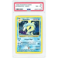 Gyarados 1999 Pokemon Base Set Unlimited Holo Rare #6 PSA Authenticated Card