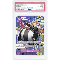 Queen 2024 One Piece Two Legends C - SP #ST04-005 PSA Authenticated 10 Card