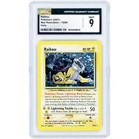 Raikou 2001 Pokemon Neo Revelation Holo Rare #13 CGC Authenticated 9 Card