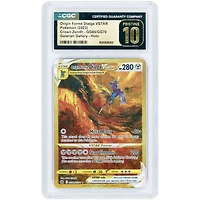 Origin Forme Dialga VSTAR 2023 Pokemon Crown Zenith Galarian Gallery Secret Rare #GG68 CGC Authenticated Pristine 10 Card