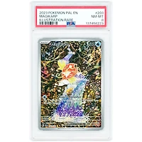 Magikarp 2023 Pokemon Paldea Evolved Illustration Rare #203 PSA Authenticated 8 Card