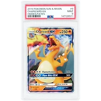 Charizard GX 2019 Pokemon Hidden Fates Ultra Rare #009 PSA Authenticated 9 Card