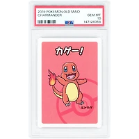 Charmander 2019 Pokemon Old Maid Japanese Common #NNO PSA Authenticated 10 Card