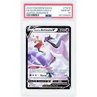 Galarian Articuno V 2022 Pokemon Astral Radiance Trainer Gallery Ultra Rare #TG16 PSA Authenticated 10 Card