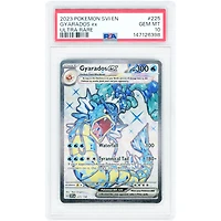 Gyarados ex 2023 Pokemon Scarlet & Violet Base Set Ultra Rare #225 PSA Authenticated 10 Card