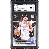 Ajay Mitchell Oklahoma City Thunder 2025-26 Topps Now Rising Stars #RS17 CGC Authenticated Card
