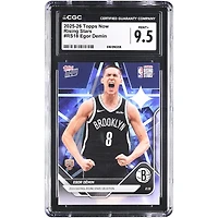 Egor Demin Brooklyn Nets 2025-26 Topps Now Rising Stars #RS18 CGC Authenticated Rookie Card