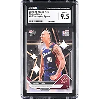 Jaylon Tyson Cleveland Cavaliers 2025-26 Topps Now Rising Stars #RS20 CGC Authenticated Card