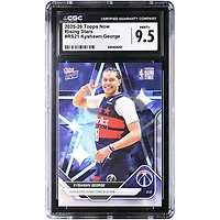 Kyshawn George Washington Wizards 2025-26 Topps Now Rising Stars #RS21 CGC Authenticated Card