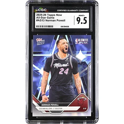 Norman Powell Miami Heat 2025-26 Topps Now All-Star Game #AS13 CGC Authenticated Card