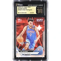 Chet Holmgren Oklahoma City Thunder 2025-26 Topps Now All-Star Game #AS21 CGC Authenticated PRISTINE 10 Card