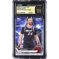 Norman Powell Miami Heat 2025-26 Topps Now All-Star Game #AS13 CGC Authenticated PRISTINE 10 Card