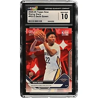 Derik Queen New Orleans Pelicans 2025-26 Topps Now Rising Stars #RS15 CGC Authenticated 10 Rookie Card