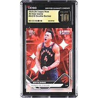 Scottie Barnes Toronto Raptors 2025-26 Topps Now All-Star Game #AS18 CGC Authenticated PRISTINE 10 Card