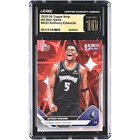 Anthony Edwards Minnesota Timberwolves 2025-26 Topps Now All-Star Game #AS3 CGC Authenticated PRISTINE 10 Card