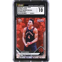 Scottie Barnes Toronto Raptors 2025-26 Topps Now All-Star Foil #AS18 CGC Authenticated 10 Card