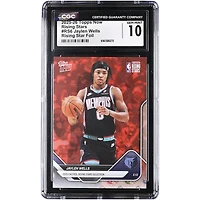Jaylen Wells Memphis Grizzlies 2025-26 Topps Now Rising Stars Foil #RS6 CGC Authenticated 10 Card