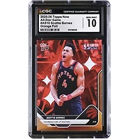Scottie Barnes Toronto Raptors 2025-26 Topps Now All-Star Game Orange Foil #AS18 #/25 CGC Authenticated 10 Card