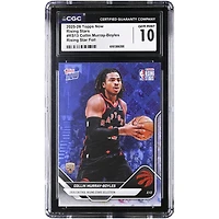Collin Murray-Boyles Toronto Raptors 2025-26 Topps Now Rising Stars Foil #RS13 CGC Authenticated 10 Rookie Card