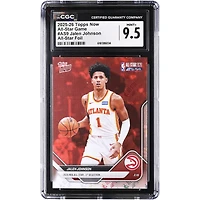 Jalen Johnson Atlanta Hawks 2025-26 Topps Now All-Star Foil #AS9 CGC Authenticated Card