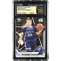 Cam Spencer Memphis Grizzlies 2025-26 Topps Now Rising Stars #RS14 CGC Authenticated PRISTINE 10 Card