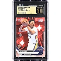 Derik Queen New Orleans Pelicans 2025-26 Topps Now Rising Stars #RS15 CGC Authenticated PRISTINE 10 Rookie Card