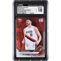 Donovan Clingan Portland Trail Blazers 2025-26 Topps Now Rising Stars Foil #RS16 CGC Authenticated Card