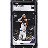 LeBron James Los Angeles Lakers 2025-26 Topps Now 1st Ever with 1K+ 3PM for Multiple Franchises #188 CGC Authenticated Card