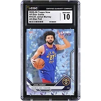 Jamal Murray Denver Nuggets 2025-26 Topps Now All-Star Foil #AS20 CGC Authenticated 10 Card