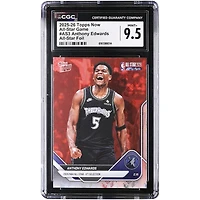 Anthony Edwards Minnesota Timberwolves 2025-26 Topps Now All-Star Foil #AS3 CGC Authenticated 9.5 Card