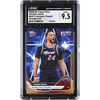 Norman Powell Miami Heat 2025-26 Topps Now All-Star Game Orange Foil #AS13 #/25 CGC Authenticated 9.5 Card