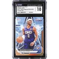 Shai Gilgeous-Alexander Oklahoma City Thunder 2025-26 Topps Now All-Star Game Orange Foil #AS11 #/25 CGC Authenticated 10 Card