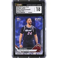 Norman Powell Miami Heat 2025-26 Topps Now All-Star Foil #AS13 CGC Authenticated 10 Card