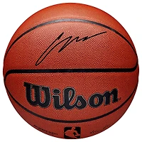 Caleb Wilson Chicago Bulls Autographed Wilson Authentic Series Indoor/Outdoor Basketball