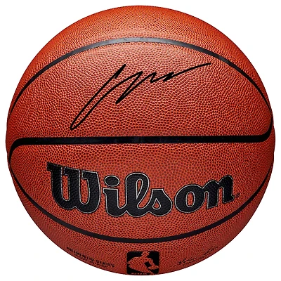 Caleb Wilson Chicago Bulls Autographed Wilson Authentic Series Indoor/Outdoor Basketball
