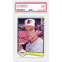Cal Ripken Jr. Baltimore Orioles 1982 Donruss #405 PSA Authenticated 9 Rookie Card