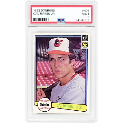 Cal Ripken Jr. Baltimore Orioles 1982 Donruss #405 PSA Authenticated 9 Rookie Card