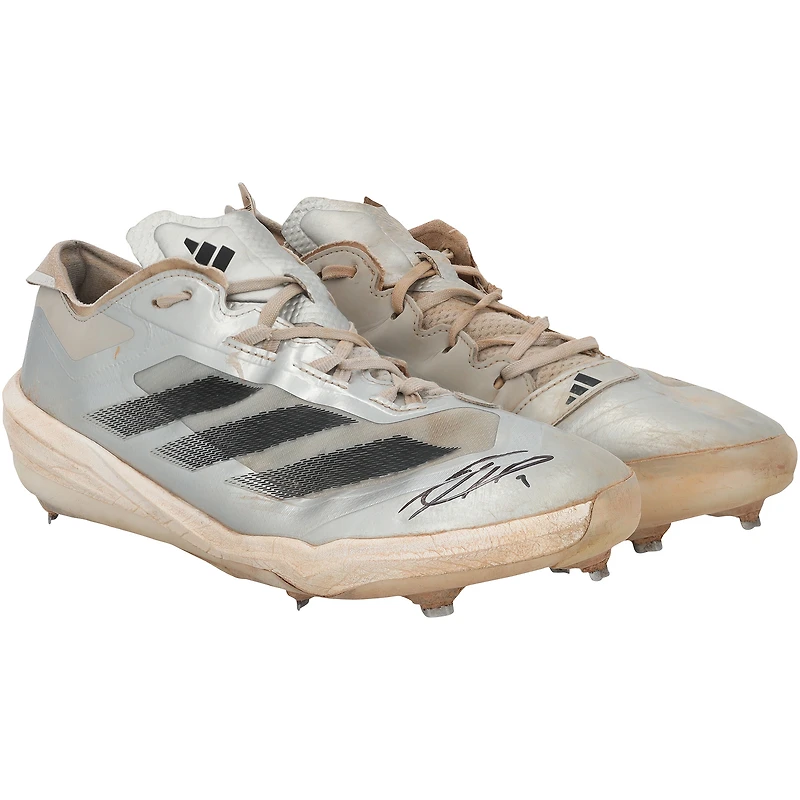 Jackson Holliday Baltimore Orioles Autographed Game-Used Gray adidas Cleats vs. New York Yankees on September 28, 2025