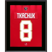Brady Tkachuk Florida Panthers 10.5" x 13" Jersey Number Sublimated Player Plaque