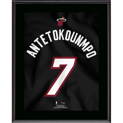 Giannis Antetokounmpo Miami Heat 10.5" x 13" Jersey Number Sublimated Player Plaque