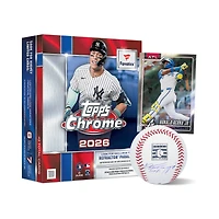 2026 Topps Chrome Baseball Factory Sealed Fanatics Exclusive Mega Box