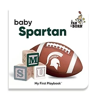 Toddler WinCraft Michigan State Spartans A Fan Is Born Baby Board Book
