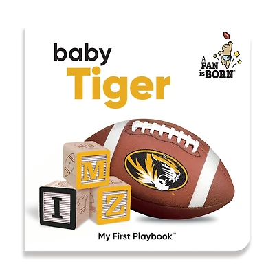 Toddler WinCraft Missouri Tigers A Fan Is Born Baby Board Book