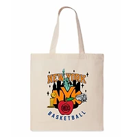 The Northwest Group New York Knicks Big Apple Basketball Canvas Tote Bag
