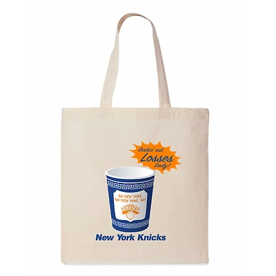 The Northwest Group New York Knicks Coffee Talk Canvas Tote Bag