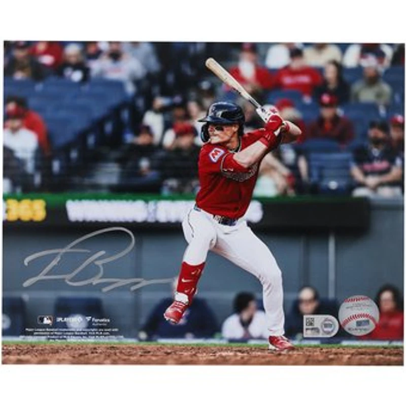 Travis Bazzana Cleveland Guardians Autographed 8" x 10" MLB Debut Photograph