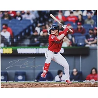 Travis Bazzana Cleveland Guardians Autographed 16" x 20" MLB Debut Photograph